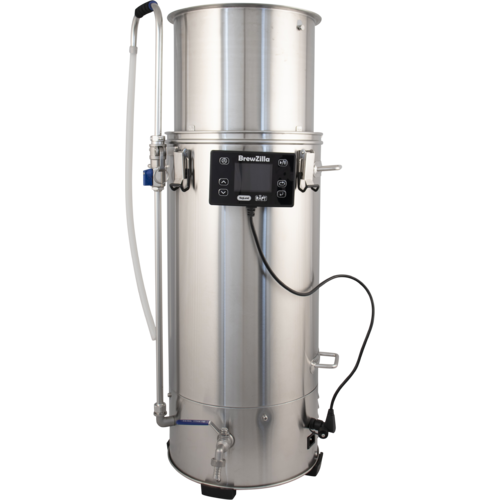 KegLand BrewZilla All Grain Brewing System | Gen 4.1 | Integrated Pump | Includes Wort Chiller | Wifi | Bluetooth| RAPT | 35L | 9.25G | 110V