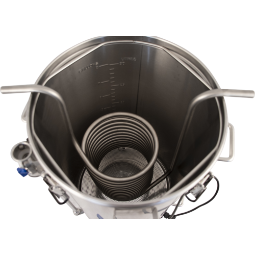 KegLand BrewZilla All Grain Brewing System | Gen 4.1 | Integrated Pump | Includes Wort Chiller | Wifi | Bluetooth| RAPT | 35L | 9.25G | 110V