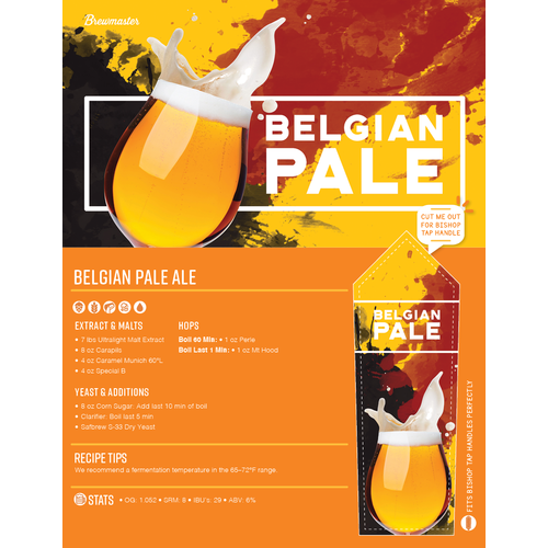 Belgian Pale - Brewmaster Extract Beer Brewing Kit