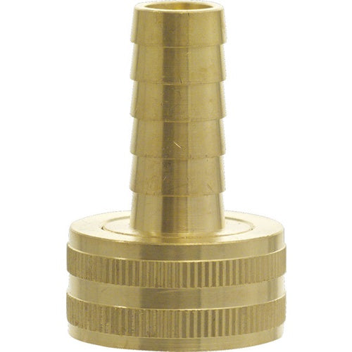 Brass Hose Connector | Female Hose Thread x 1/2 in Barb