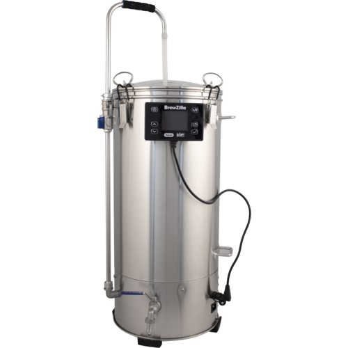 KegLand BrewZilla All Grain Brewing System | Gen 4 | Integrated Pump | Includes Wort Chiller | Wifi | Bluetooth| RAPT | 35L | 9.25G | 110V