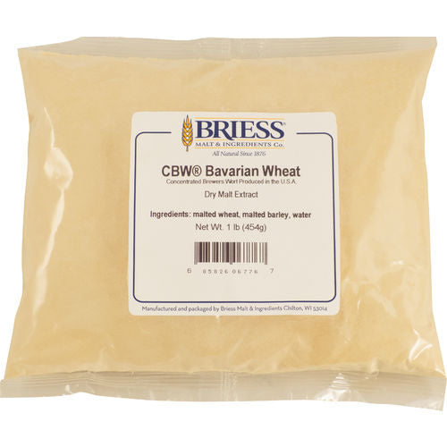 Briess | CBW® Bavarian Wheat | Concentrated Brewers Wort | Dry Malt Extract | DME | 3 SRM