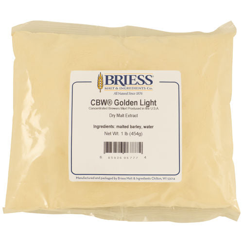 Briess | CBW® Golden Light | Concentrated Brewers Wort | Dry Malt Extract | DME | 4 SRM