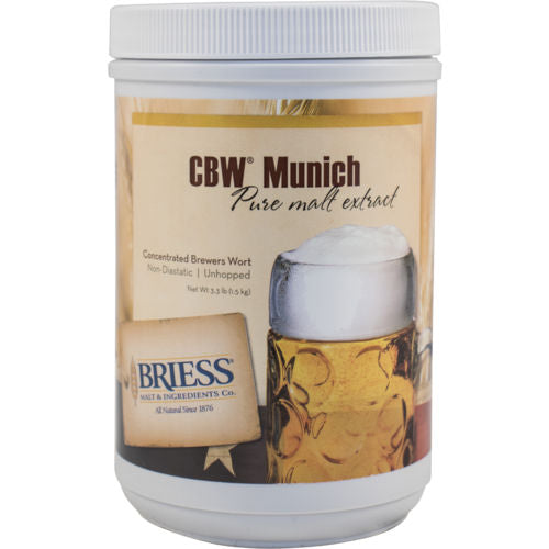 Briess | CBW® Munich | Concentrated Brewers Wort | Liquid Malt Extract | LME | 8 SRM