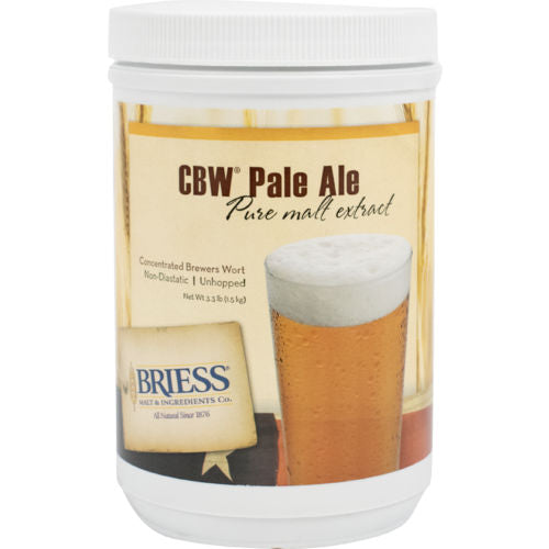 Briess | CBW® Pale Ale | Concentrated Brewers Wort | Liquid Malt Extract | LME | 6 SRM