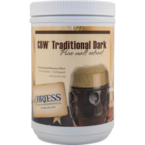 Briess | CBW® Traditional Dark | Concentrated Brewers Wort | Liquid Malt Extract | LME | 30 SRM