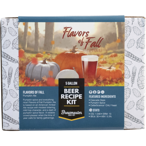 Flavors Of Fall Pumpkin Ale - Brewmaster Extract Beer Brewing Kit