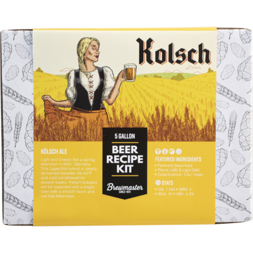 Kolsch Ale - Brewmaster Extract Beer Brewing Kit