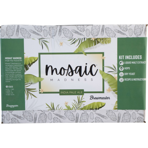 Mosaic® Madness IPA - Brewmaster Extract Beer Brewing Kit