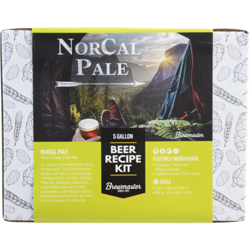 NorCal Pale West Coast Pale Ale - Brewmaster Extract Beer Brewing Kit