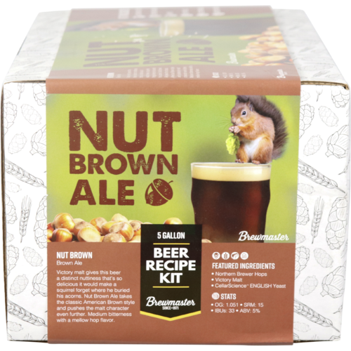 Nut Brown Ale - Brewmaster Extract Beer Brewing Kit