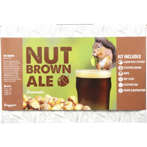 Nut Brown Ale - Brewmaster Extract Beer Brewing Kit