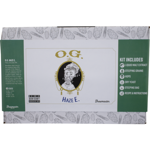 O.G. Haze E. Hazy Double IPA - Brewmaster Extract Beer Brewing Kit