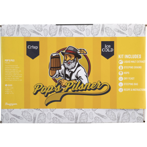 Pop's Pilsner - Brewmaster Extract Beer Brewing Kit