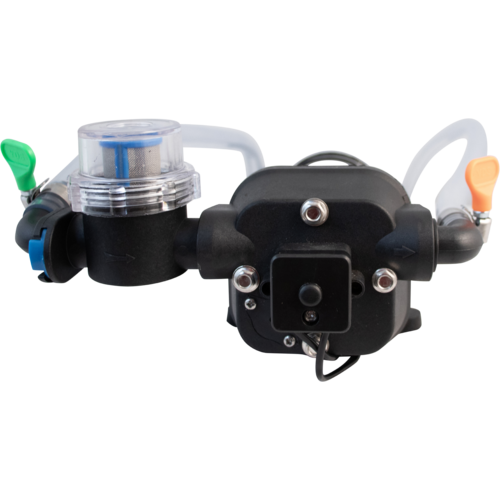 The Vintage Shop | Super Transfer Pump | Variable Speed Diaphragm Pump | 0-3 GPM | Self-Priming | Quick Disconnect Pre-Filter | Tubing Included