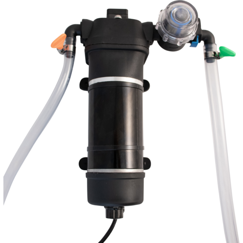 The Vintage Shop | Super Transfer Pump | Variable Speed Diaphragm Pump | 0-3 GPM | Self-Priming | Quick Disconnect Pre-Filter | Tubing Included