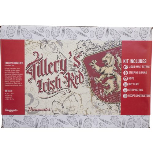 Tillery's Irish Red Ale - Brewmaster Extract Beer Brewing Kit