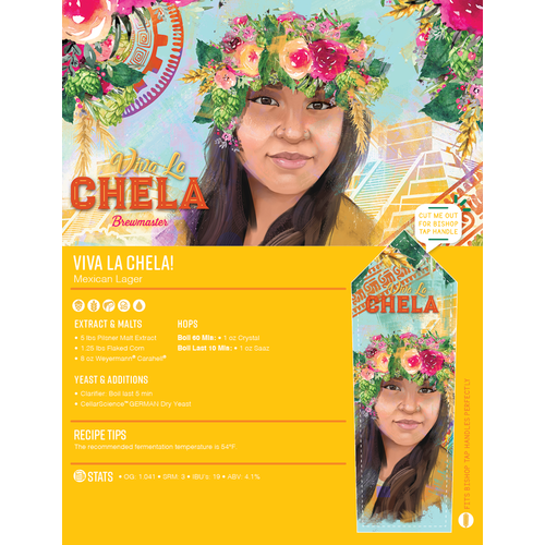 Viva la Chela! Mexican Lager - Brewmaster Extract Beer Brewing Kit