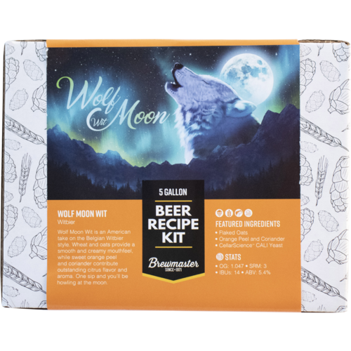 Wolf Moon Wit - Brewmaster Extract Beer Brewing Kit