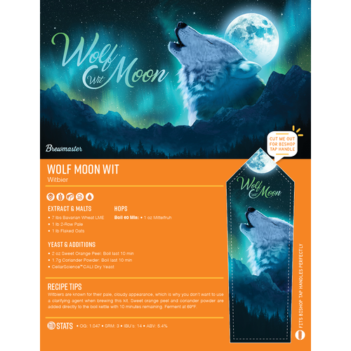 Wolf Moon Wit - Brewmaster Extract Beer Brewing Kit